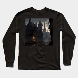 Bloodborne inspired art Long Sleeve T-Shirt